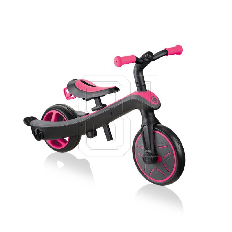 24. 4-in-1-Fahrrad Globber Explorer Trike Fuchsia 632-110-2 HS-TNK-000013809