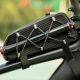 5. Rockbros 039BK Fahrradtasche für den Rahmen, 1 l, mit Flechtstruktur – schwarz
