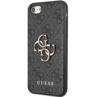 2. Guess GUHCI84GMGGR iPhone 7/8/SE 2020/ 2022 Grau/Grau Hardcase 4G Big Metal Logo