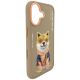 3. Nimmy Glasses Cool nag iPhone 17 Hülle – Beige
