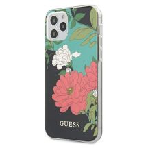 Guess GUHCP12LIMLFL01 iPhone 12 Pro Max 6.7" schwarz/schwarz N°1 Flower Collection