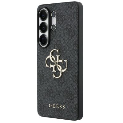 2. Guess 4G Big Metal Logo Hülle für Samsung Galaxy S26 Ultra - Schwarz