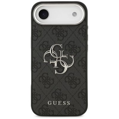 9. Guess 4G Big 4G Classic Logo Hülle für iPhone 17 Air - Schwarz