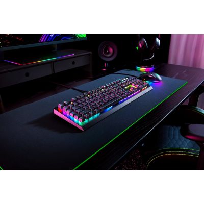 2. Razer BlackWidow V4 X. Tastatur Formfaktor: Volle Größe (100 %), Geräteschnittstelle: USB, Tastatur-Switch: Mechanischer Switch. Art der Hintergrundbeleuchtung: RGB-LED. Empfohlene Verwendung: Gaming. Produktfarbe: Schwarz