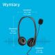 6. HP Stereo-USB-Headset G2, kabelgebundener Kopfhörer mit Mikrofon, Schwarz, 428H5AA