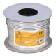 Gembird UTP-Kabel (Cat.6 100m Litzenkabel grau AWG24 CCA)