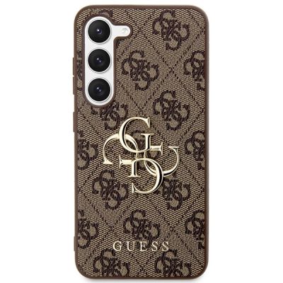 3. Guess GUHCS23S4GMGBR S23 S911 braun/braun Hardcase 4G Big Metal Logo