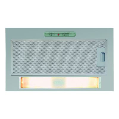 CATA GK 4500 X Dunstabzugshaube, Energieeffizienzklasse B, Breite 51 cm, 360 m³/h, Schieberegler, LED, Silber