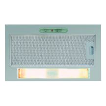 CATA GK 4500 X Dunstabzugshaube, Energieeffizienzklasse B, Breite 51 cm, 360 m³/h, Schieberegler, LED, Silber
