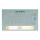 CATA GK 4500 X Dunstabzugshaube, Energieeffizienzklasse B, Breite 51 cm, 360 m³/h, Schieberegler, LED, Silber
