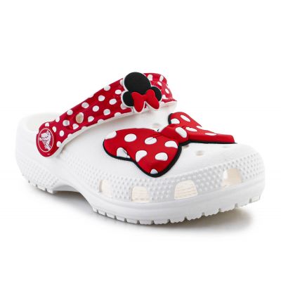 6. Crocs Classic Disney Minnie Mouse Clog Jr 208710-119 Flip-Flops