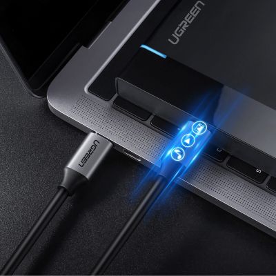 5. Ugreen US161 50751 USB-C 3.1 / USB-C 3.1 Kabel 1,5 m – Grau