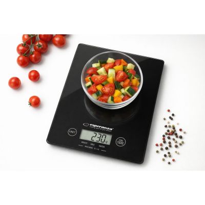 5. Esperanza Lemon EKS002K Küchenwaage (schwarz)