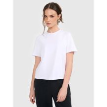Damen-T-Shirt, schlicht, Größe 4F 4FRAW25TTSHF3625-10S