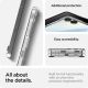 19. Spigen AirSkin Mag MagSafe Case für Samsung Galaxy Z Flip 7 - Klar und Weiß