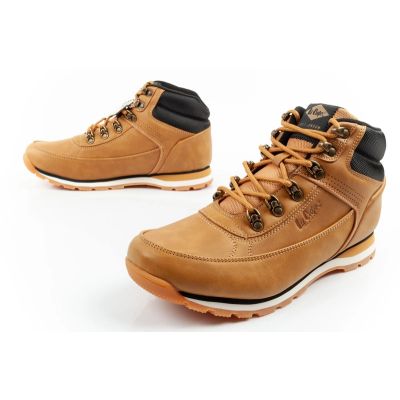 8. Lee Cooper Herren-Winterwanderschuhe, gefüttert, knöchelhoch, braun