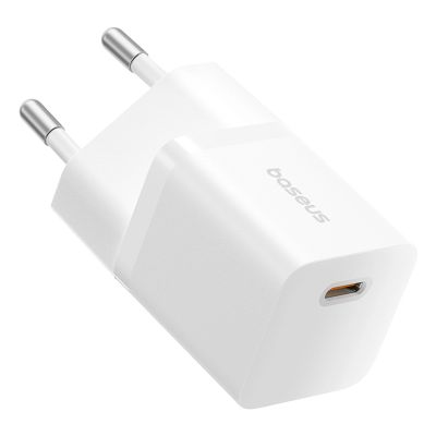 2. Baseus GaN5 25W USB-C Wandladegerät – Weiß