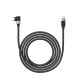 2. C2C PD100W Laptop-Schnellladekabel (Winkelstecker), schwarz, 0,5 m