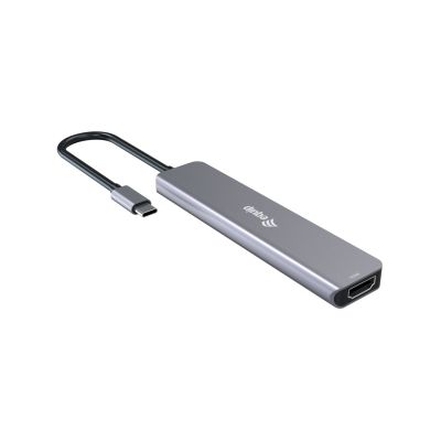 2. Equip 133500 Dockingstation, kabelgebunden, USB 3.2 Gen 1 (3.1 Gen 1), Typ-C, Grau