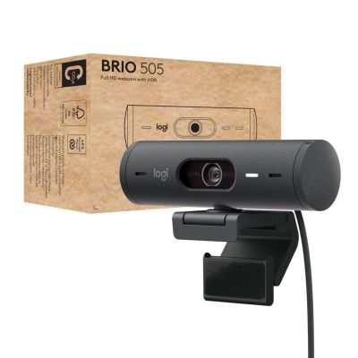 13. Logitech Webcam Brio 505 Schwarz