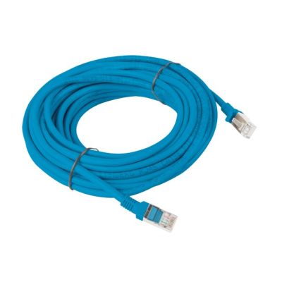2. UTP-Patchkabel Lanberg PCU5-10CC-1000-B (RJ45 - RJ45 ; 10m; UTP; Kat. 5e; blau)