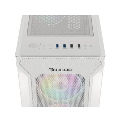 19. GENESIS IRID 505 ARGB WEISS MIDI TOWER CASE NPC-1872