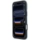 5. BMW M Blue Perfo Metal Logo MagSafe Hülle für iPhone 18 Pro / 17 Pro - Blau