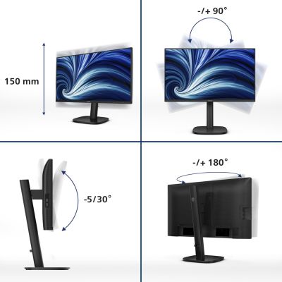 3. Philips 60,5 cm (23,8") 24B2U3301 16:9 HDMI+DP+USB-C IPS
