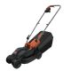 Black & Decker BEMW351-QS Rasenmäher, Standard-Rasenmäher, Schwarz, Orange
