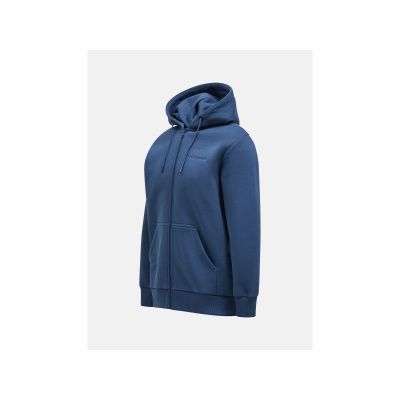 2. Peak Performance M Original Small Logo Zip Sweatshirt blau