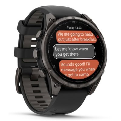 3. Garmin fenix 8 PRO 47mm AMOLED Saphirgrau Sportuhr