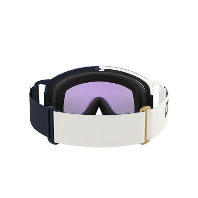 4. POC Nexal Skibrille Weiß/Marineblau