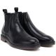 4. Herren-Chelsea-Boots aus Leder, ungefüttert, schwarz, Big Star UU174280