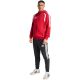 6. adidas Tiro 26 League Sweatshirt-Kapuzenpullover mit durchgehendem Reißverschluss für Herren, rot, KF9106
