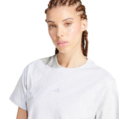 17. adidas Essentials Baumwoll-T-Shirt mit kleinem Logo W JC5945