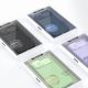 18. Nillkin CamShield Silky Silikonhülle iPhone 14 Plus Hülle mit Kameraschutz Lila