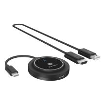 ICY BOX IB-WL101 Drahtloses Präsentationssystem HDMI / USB Typ-C Dongle