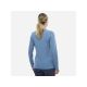 5. MILLET Kamet Ts Ls W Damen-T-Shirt blau