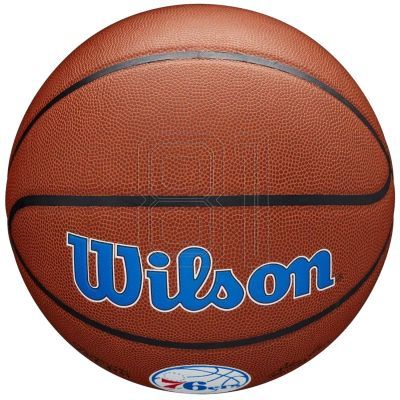 6. Wilson Team Alliance Philadelphia 76ers Ball WTB3100XBPHI Basketball