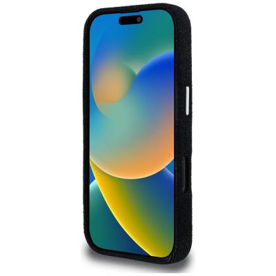 5. Karl Lagerfeld FW Jeans Signature Logo iPhone 16 Pro Hülle - Schwarz