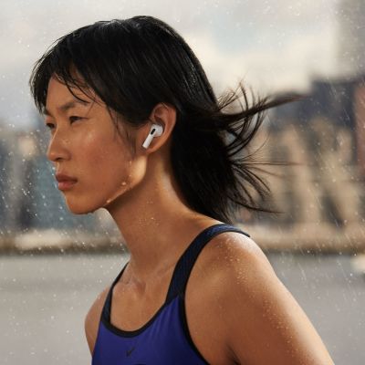 6. Apple AirPods (3. Generation) Kabelloses In-Ear-Headset mit Bluetooth für Anrufe und Musik, Weiß