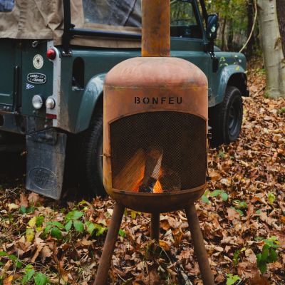 6. Bonfeu Bonbono 4501 Gartenkamin schwarz