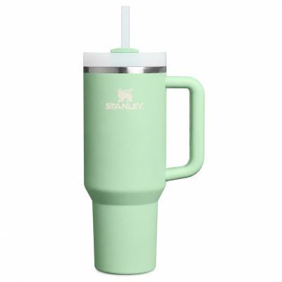 4. Stanley Quencher H2.0 Flowstate 1,18L Pistazien-Thermosbecher
