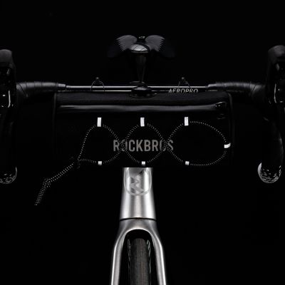 3. Rockbros TL002 ROAD TO SKY 1,5L Lenkertasche, wasserdicht - Schwarz