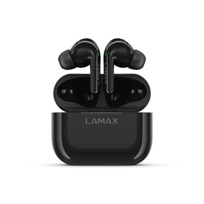 7. Lamax Clips1 ANC Headset Kabelloses In-Ear-Headset für Anrufe/Musik USB Typ-C Bluetooth Schwarz