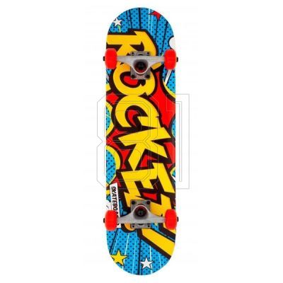 Rocket Mini Popart Complete Multi 7,5" RKT-COM-1533 Skateboard