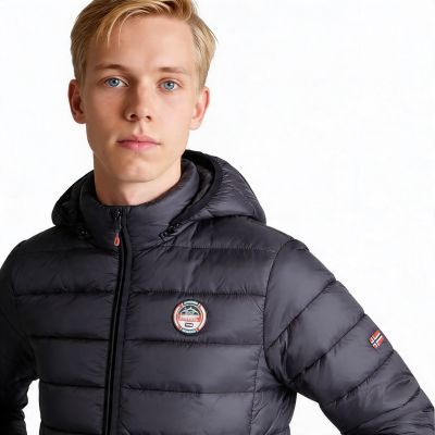 7. Geographical Norway Herrenjacke AMIGOMAP LONG HOOD DB NAVY MEN 233 NAVY (WZ5088H/GN-MARINE)