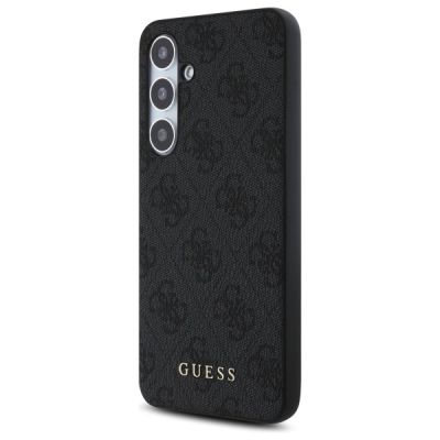 2. Guess GUHCS24FEG4GFGR S24 FE S721 grau/graues Hardcase 4G Metal Gold Logo