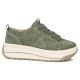 2. Filippo DP7959 grüne Leder-Plateau-Sneaker