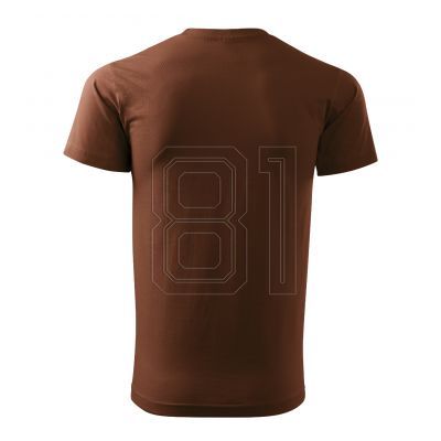 3. Malfini Basic M T-Shirt MLI-12938 Schokolade